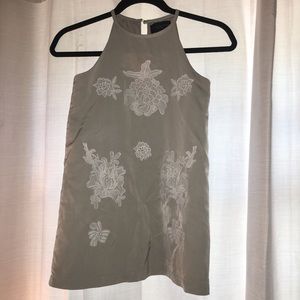 Victoria Beckham halter floral top
